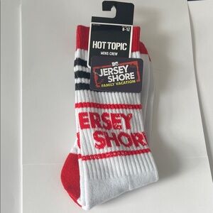 Jersey shore men’s crew socks 1 pair